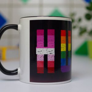 Produktbild human mug schwarz