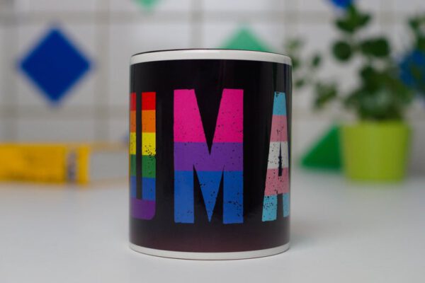 Produktbild human mug schwarz